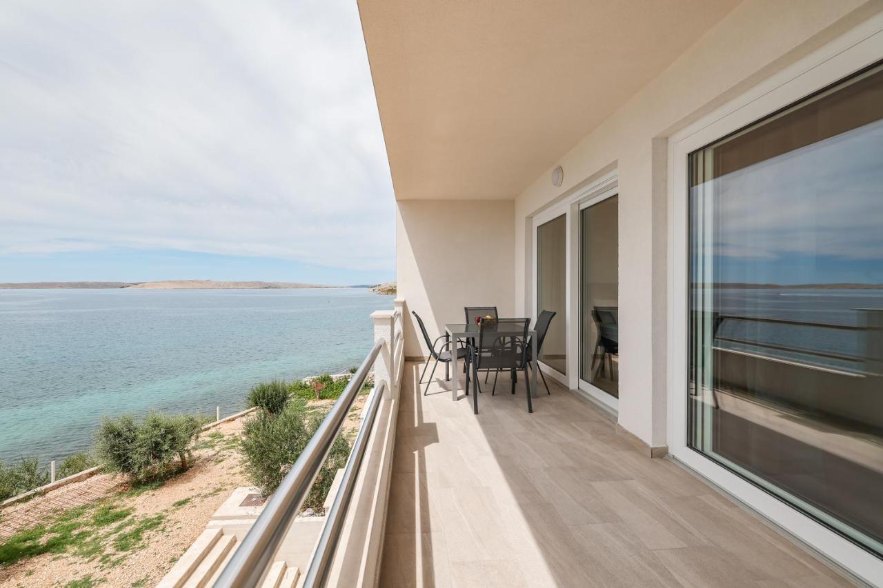 Beachfront Apartments Tic With Seaview Miletici Ngoại thất bức ảnh