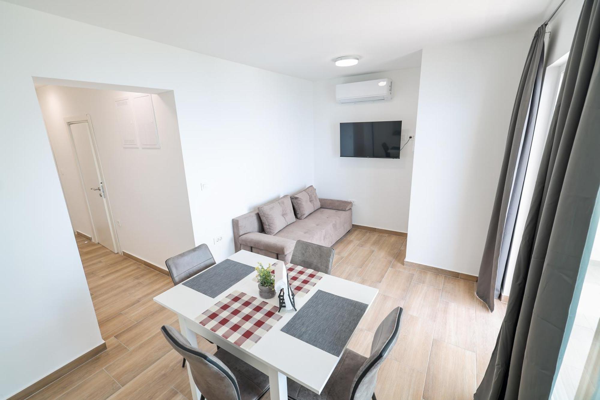Beachfront Apartments Tic With Seaview Miletici Ngoại thất bức ảnh