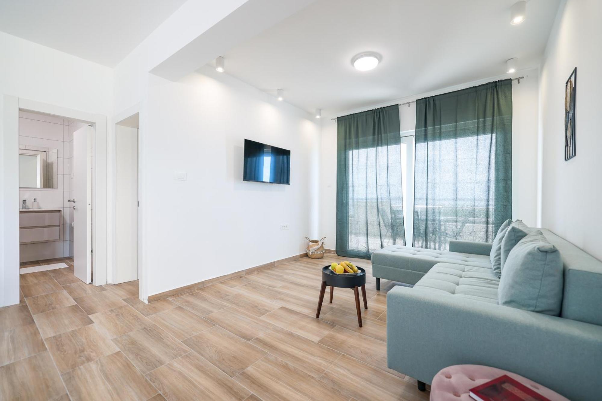 Beachfront Apartments Tic With Seaview Miletici Ngoại thất bức ảnh
