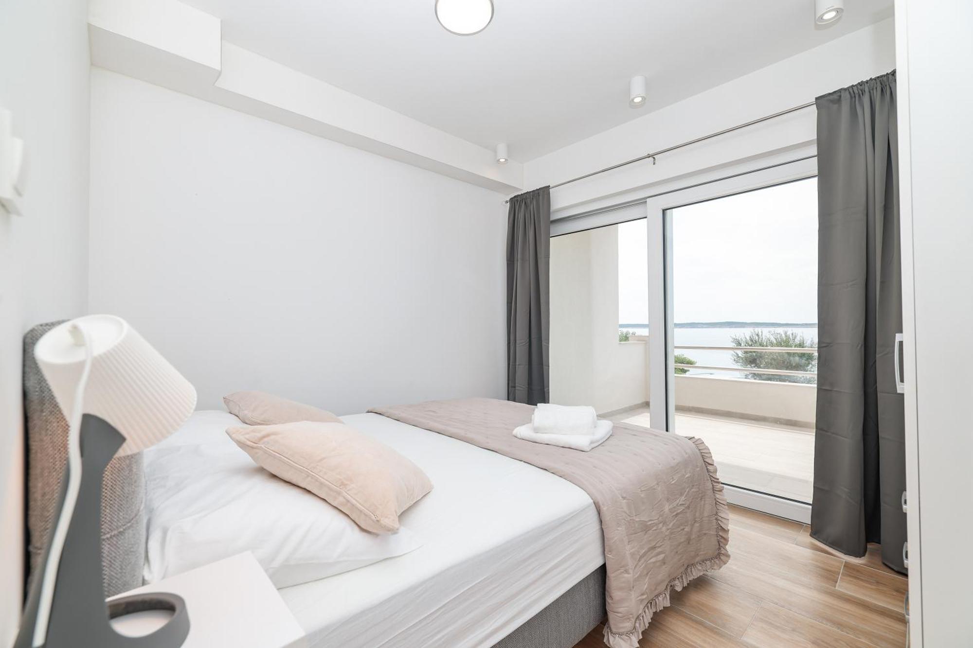 Beachfront Apartments Tic With Seaview Miletici Ngoại thất bức ảnh
