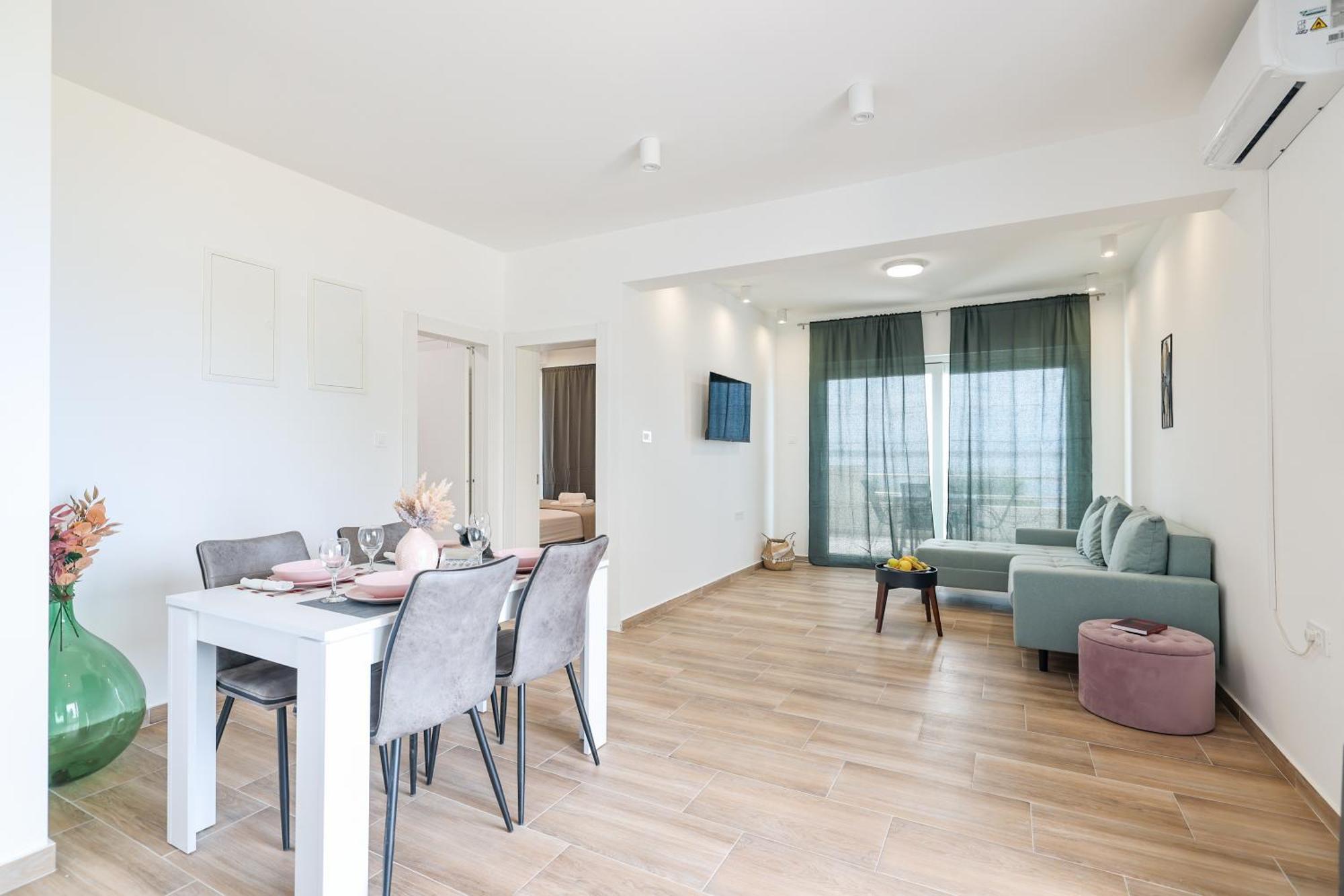 Beachfront Apartments Tic With Seaview Miletici Ngoại thất bức ảnh